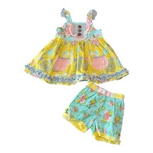 Serendipity Floral Dress and Bloomers Outfit